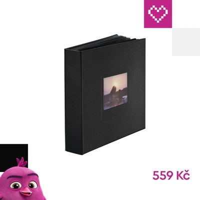 Polaroid Fotoalbum velké s okénkem - černé