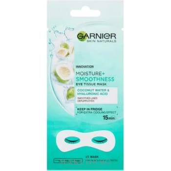 Garnier Smoothness Маска за зоната около очите с кокосова вода и хиалуронова киселина 6гр