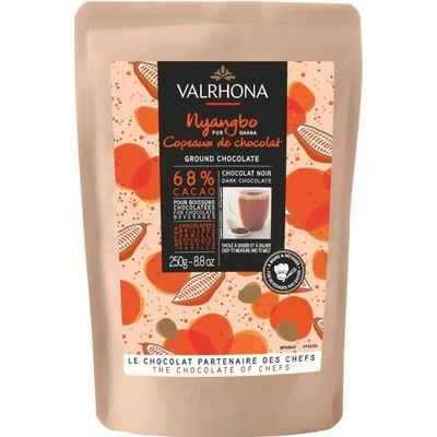 Valrhona Nyagbo Čokoládové Hoblinky 250 g