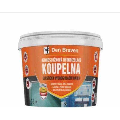 DenBraven Hydroizolace jednosložková KOUPELNA 5kg