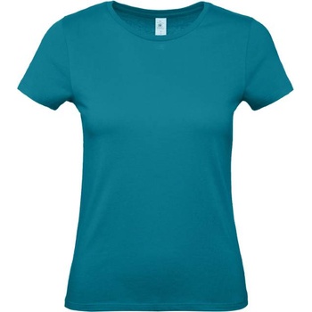 B&C Collection B&c e150 / Дамска тениска с обло деколте - цвят дива синьо l (01002t44503)