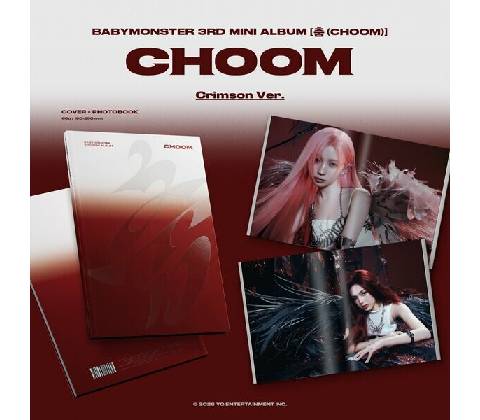 BabyMonster - (Choom) - Crimson Version CD