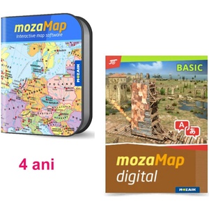 Moza Исторически атлас multilingual - базово издание, 4 години (MS-4094D-4)