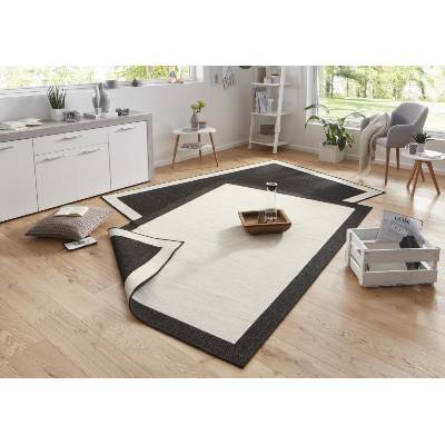 Hanse Home Twin-Wendeteppiche 103105 creme schwarz
