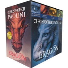 Christopher Paolini: Eragon. Vier Bände im Taschenbuch-Schuber: Das Vermächtnis der Drachenreiter, Der Auftrag der Ältesten, Die Weisheit des Feuers,