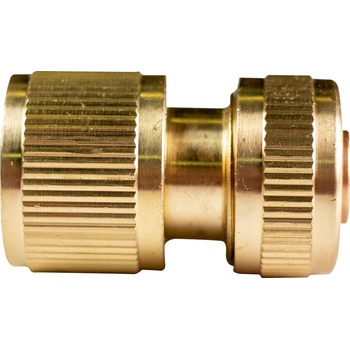 TopGarden Накрайник за маркуч 1/2" със стопер месингов tg