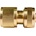 TopGarden Накрайник за маркуч 1/2" със стопер месингов tg