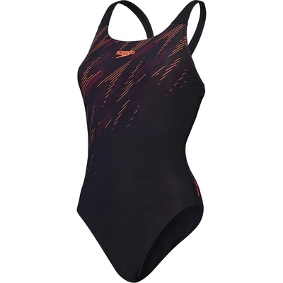 Speedo Бански костюм Speedo Women's One Piece Swimsuit - Black/Red