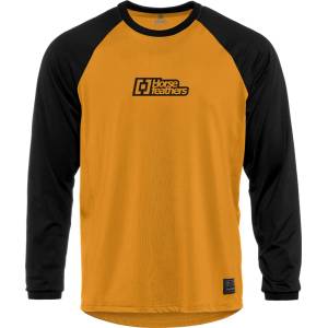 Horsefeathers Bike екип Spike LS - sunflower/black Horsefeathers | Oranzhev | МЪЖЕ | L
