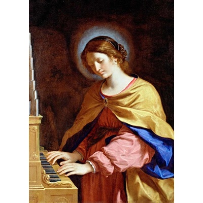 Sv. Cecilie (ikona 312) Rozměry cm: C - 16x20cm