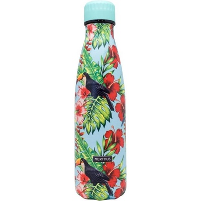 Nerthus 500 мл термос декор ТУКАН И ПАПАГАЛ от Nerthus