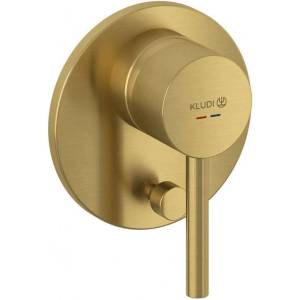 Kludi Bozz - Скрит кран, за 2 уреда, матирано злато 38716N076 (38716N076)