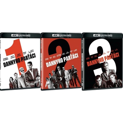 Ocean´s kolekcia: Eleven,Twelve,Thirteen 4K Ultra HD BD