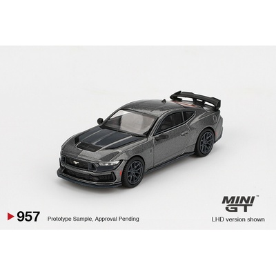 MINI GT Ford Mustang Dark Horse 2024 Carbonized Gray 1:64