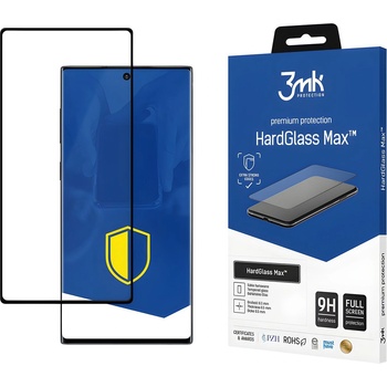 3mk Protection HardGlass Max - защитно стъкло за Samsung Galaxy Note 10 - Черен KP20990 (20990)