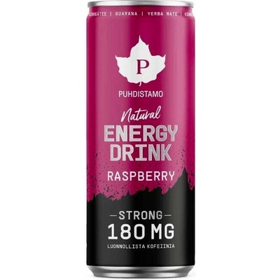 Puhdistamo Natural Energy Drink Strong Citrón 330 ml