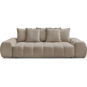 Bobochic Кафяво-сив шенилов диван 278 cm Everest - Bobochic Paris (107753)