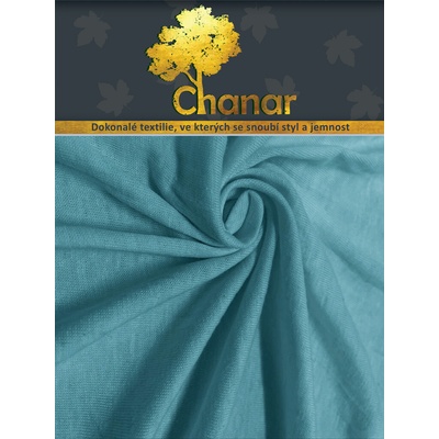Chanar prostěradlo Jersey Standard světle petrolejová 180x200