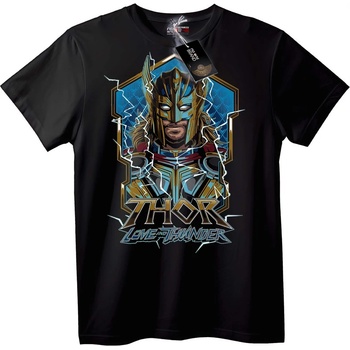 NOONEBRAND Тениска Thor Любов и Гръм - 2XL, White
