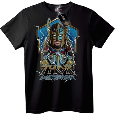 NOONEBRAND Тениска Thor Любов и Гръм - 2XL, White