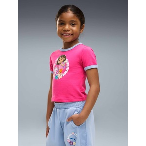 PUMA Тениска PUMA X DORA THE EXPLORER Slim Ringer Tee