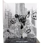 McFarlane Toys Фигурка FMarvel Spider-Man (Line Art) 1: 10th Scale Collectible with Scene (Spider-Man #6) Gold Label (MCFARLANE-14829)