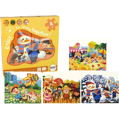 Lean Toys 4v1 4 ročné obdobia