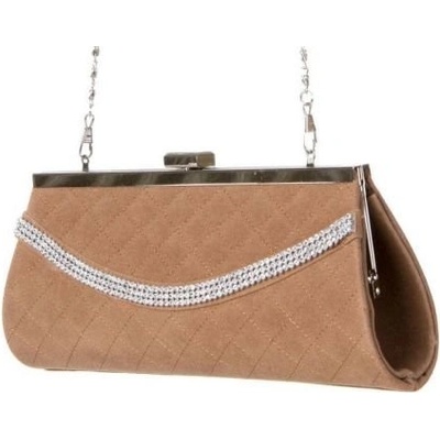 Kabelka Jealousy hnědá béžová