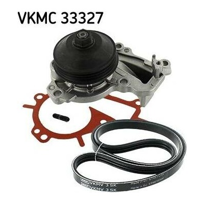 Vodní pumpa + klínový žebrový řemen SKF VKMC 33327 (VKMC33327)