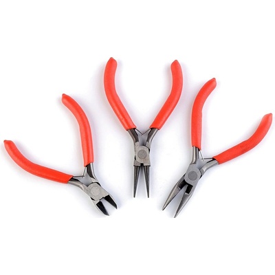 Prima-obchod Sada kleští na bižuterii, barva 2 červená střední – Zboží Dáma