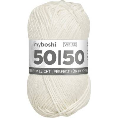 Příze myboshi 50/50 Bílá
