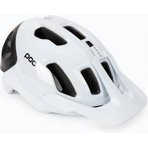POC Каска за велосипед POC Axion Race MIPS водородно бяло/ураниум черно матово