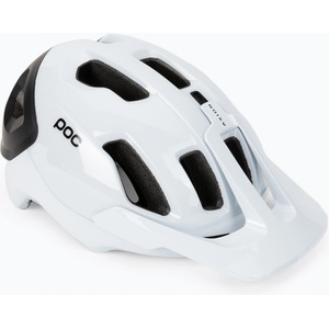 POC Каска за велосипед POC Axion Race MIPS водородно бяло/ураниум черно матово
