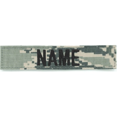 MILITARY RANGE Nášivka menovka "NAME" 15 cm VELCRO DIGITAL TIGER