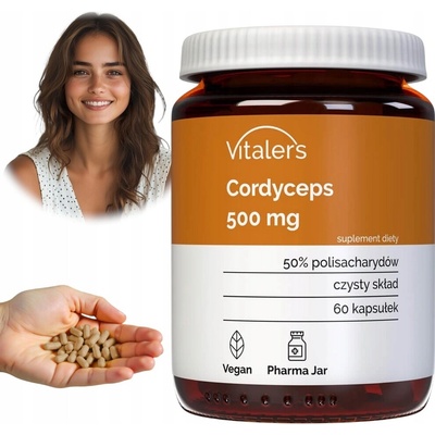 Vitaler's Cordyceps 500 mg 60 kapslí
