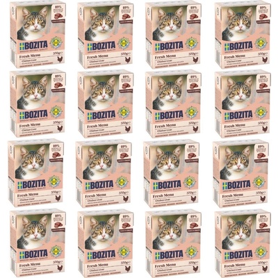 Bozita Hydinová pečeň 16 x 370 g