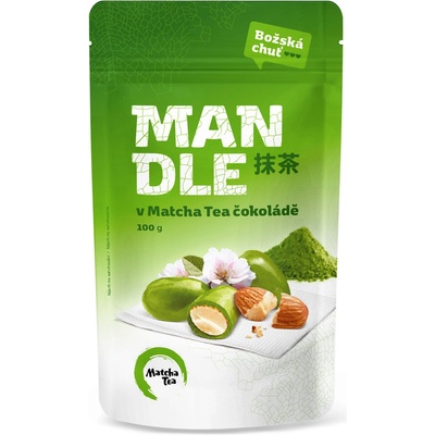 Kyosun Mandle v Matcha Tea čokoládě 100 g