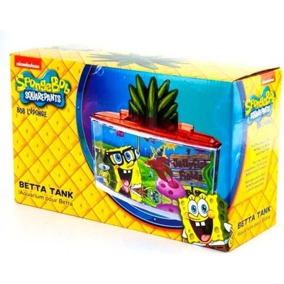 Penn Plax akvárium Spongebob 27 x 16,5 x 9 cm, 2,65 l