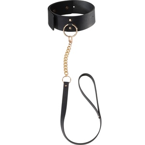 Bijoux Indiscrets Maze Wide Choker Black