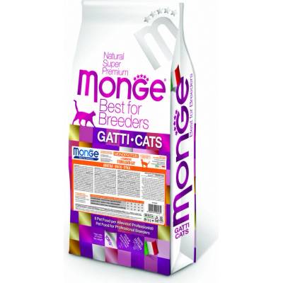 MONGE Best for Breeders Speciality Line Sterilised monoproteinové s kachním masem pro sterilizované kočky 10 kg