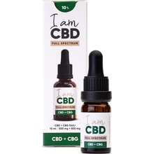 I AM CBD Spectrum CBD 5 % + CBG 5 % konopný olej original 10 ml