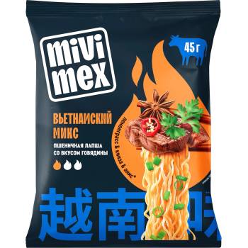 MIVIMEX инстантни спагети говеждо виетнамски микс