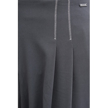 Giorgio Armani Панталон Armani Exchange в сиво със стандартна кройка, с висока талия XW000657 AF16145 (XW000657.AF16145)