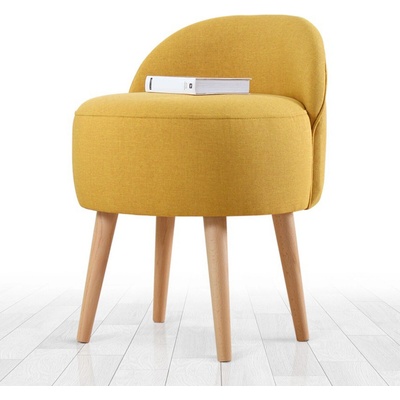 Asir Detské kreslo NIKI Ø 46 cm žlté 209FLF1148