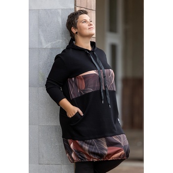 Italy fashion Šaty s kapucí FLAME Kočky