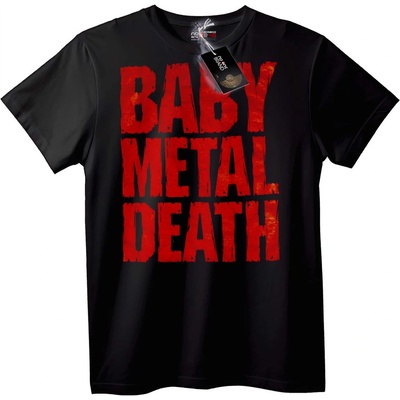 NOONEBRAND Тениска Baby Metal смърт - 2XL, Black