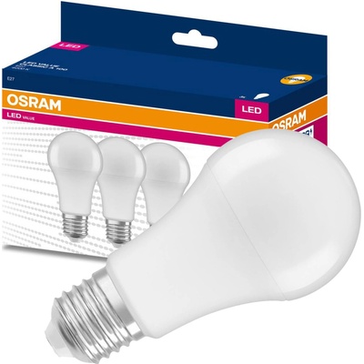 Osram 3PAK LED žiarovka E27 A60 13W 100W 1521lm 4000K Neutral 200° VALUE