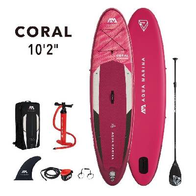 AQUA MARINA Coral SUP 10,2" 310 x 78 x 12 cm BT-21COP 2021 Paddle board