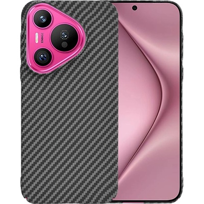 Techsuit Carbonite FiberShell puzdro pre Huawei Pura 70 – čierne