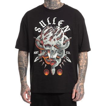 SULLEN Мъжка тениска sullen - rocka badge - scm7013_jtbk